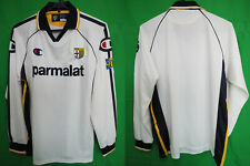 Camisa 2003-2004 Parma AC Jersey Maglia Away Parmalat Champion G/S manga longa GG, usado comprar usado  Enviando para Brazil