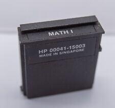 Cartucho módulo HP Math I para calculadora Hewlett Packard 41C CV CX, usado comprar usado  Enviando para Brazil