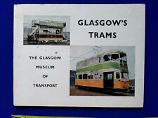 Glasgow trams glasgow for sale  OSWESTRY