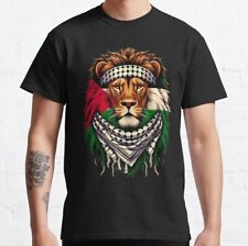 Camiseta Clásica Orgullo Orgullo Orgullo Orgullo del León de Palestina segunda mano  Embacar hacia Mexico