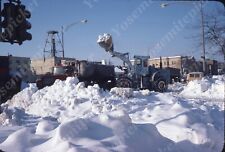 Sl41  Original Slide  1979 Chicago Snow Plow loading dump truck 042a for sale  Coarsegold