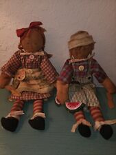 Bonecas de pano têxteis vintage da década de 1930 Raggedy Ann & Andy comprar usado  Enviando para Brazil