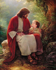 Greg OLSEN Limited Edition Giclee Canvas art " In His Light " Jesus Christ for sale  Canada