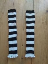 Striped leg warmers for sale  SWINDON