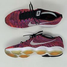Usado, Zapatillas para correr multicolores Nike Flyknit Zoom Agility 698616-603 para mujer 12 segunda mano  Embacar hacia Argentina