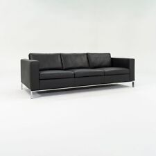 2010s Lord Norman Foster 503 Three Seat Sofa in Black Leather for Walter Knoll for sale  Shipping to South Africa