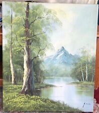 Vintage painting mountain for sale  Hollywood