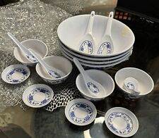 Conjunto de prato de melamina salgueiro azul Tai Hong 20 peças comprar usado  Enviando para Brazil