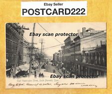 CT South Norwalk 1905 cartão postal antigo EDIFÍCIOS NO LESTE DE WASHINGTON ST CONN comprar usado  Enviando para Brazil