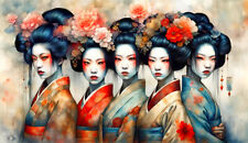 Japan geisha kreative gebraucht kaufen  Bismarck