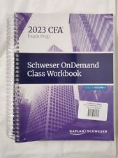 2023 cfa exam for sale  ALTRINCHAM