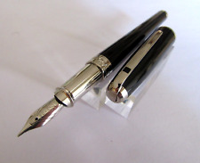 S.T. PRESTIGE PEN DUPONT MODEL OLYMPIO IN BLACK CHINA LACQUER MX170 for sale  Shipping to South Africa