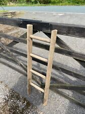 Used, Small wooden pole ladder vintage wood ladder for sale  Shipping to South Africa