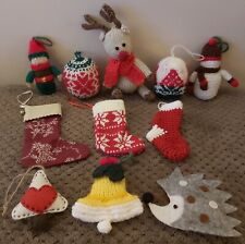 Handmade christmas decorations for sale  TAMWORTH