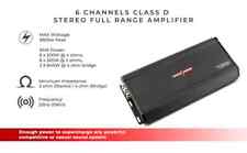 Amplificador DS18 ELITE alcance total 6 canais 5.800 watts classe D alcance total ZXI.6 comprar usado  Enviando para Brazil