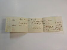 Documento Antiguo 1850 Esclavo Sheriff King William County Virginia Esclavitud De Colección Antiguo segunda mano  Embacar hacia Argentina