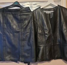 Leather suit jacket for sale  BURNLEY