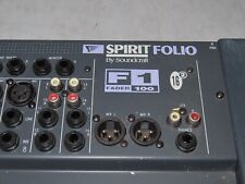 Micrófono ultra Soundcraft Spirit Folio F1 Fader 100 - PW5402 000503 segunda mano  Embacar hacia Argentina