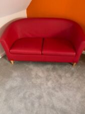 Red tub sofa for sale  WITNEY