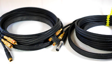 S Video with 2 RCA Audio Video AV Cable - 24 ft. (2x12 + adapters) - Gold plated for sale  Shipping to South Africa