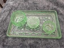 crystal tray for sale  GRAYS
