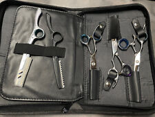 Used, Bokhari Japan Hair Shears Set Left Handed w/Case HWL05-60 HWL03-600 IQF55 Lefty for sale  Shipping to South Africa