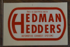 ORIGINAL VINTAGE HEDMAN HEDDER WATER DECAL HOT ROD DRAG RACING GASSER NHRA OLD for sale  Shipping to Canada