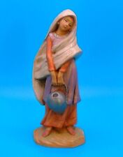 Estatuilla de la Natividad Fontanini niña Naamah con jarra de agua 72689 con caja y tarjeta segunda mano  Embacar hacia Argentina