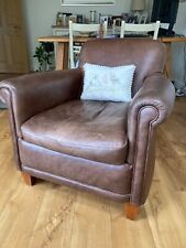 leather chair laura ashley for sale  HUNTINGDON