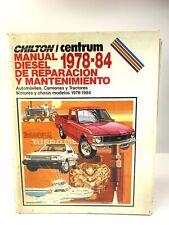 Chilton's manual diésel de reparación de automóviles 1978-84 segunda mano  Embacar hacia Argentina