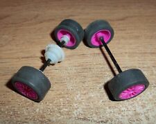 Scalextric pink wheels for sale  SANDBACH