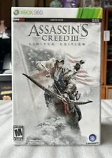 Xbox 360 Assassins Creed III edição limitada de colecionador completa na caixa, usado comprar usado  Enviando para Brazil