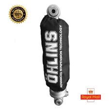 Ohlins Shock Absorber Protecton Cover Tube, 230mm, Motorcycle, ATV (White Logo) for sale  Shipping to South Africa