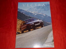 OPEL Vectra A 2.0i 4 x 4 prospektus brosúra Depliant Folleto 1990-ből na sprzedaż  Wysyłka do Poland