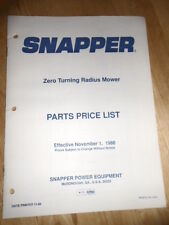 Nos snapper factory for sale  USA