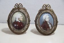 Antica coppia miniature usato  Torino