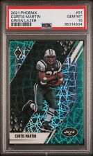 2021 Panini Phoenix Curtis Martin Green Lazer /25 #91 PSA 10 POP 1 Jatos comprar usado  Enviando para Brazil