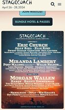Stagecoach music festival for sale  Fresno