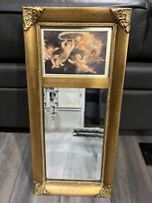 Robert Grace Beveled Cherub Beveled Mirror Hollister CA Victorian Revival 1980’s for sale  Shipping to South Africa