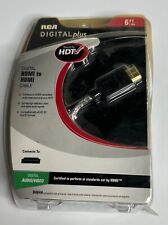 Cable RCA DH6H Digital Plus HDMI a HDMI 6 pies • Totalmente nuevo • Caja abierta segunda mano  Embacar hacia Mexico