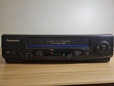 Reproductor VHS Panasonic PV-V402 VCR 4 cabezales Omnivision línea azul probado sin control remoto segunda mano  Embacar hacia Argentina