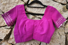 Purple saree blouse usato  Santa Teresa Gallura