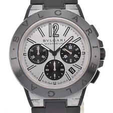 Relógio masculino automático cronógrafo BVLGARI Diagono magnésio DG42SMCCH M#129667 comprar usado  Enviando para Brazil