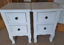 Pair small white for sale  LEAMINGTON SPA
