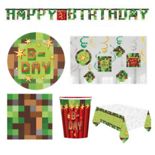 Minecraft party supplies for sale  ROMFORD