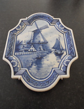 Delft decorative plate for sale  REDCAR