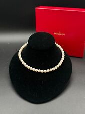 Mikimoto 18k white for sale  San Diego