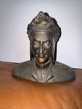 Bronze bust dante for sale  La Mesa