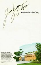 Folha de empacotador assinada à mão "Rutan Voyager" Jeana Yeager comprar usado  Enviando para Brazil
