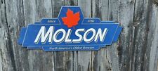 Molson beer sign for sale  Grindstone